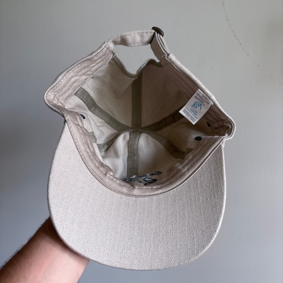 vintage 2 tons BPS FIRST dad hat strapback green beige - Picture 6 of 7